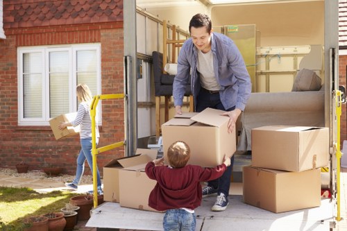 Local office moving team preparing for a Blackfriars relocation