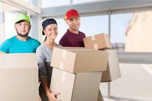 Careful packing and loading services for Blackfriars home removals