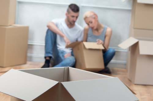 Blackfriars office move with furniture and IT equipment handling