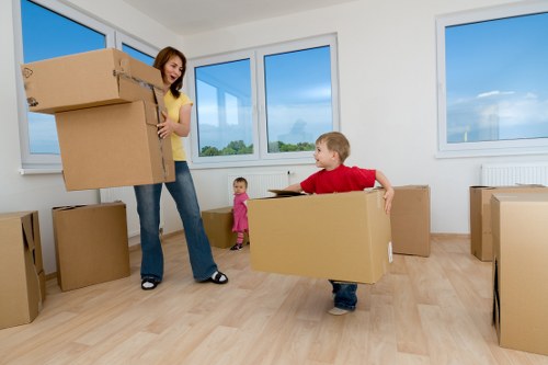 Furniture and fragile item handling during a Blackfriars relocation