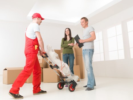 Waste removal materials sorted for lawful disposal